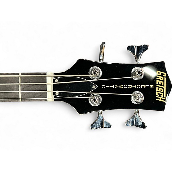 Used Gretsch Guitars Streamliner Jet Club Bass Single-Cut Short-Scale Walnut Stain Electric Bass Guitar