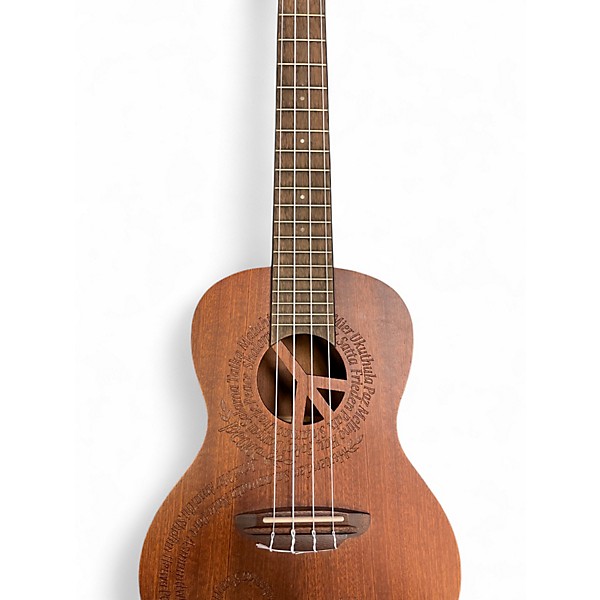 Used Luna Tribal uke Mahogany Ukulele