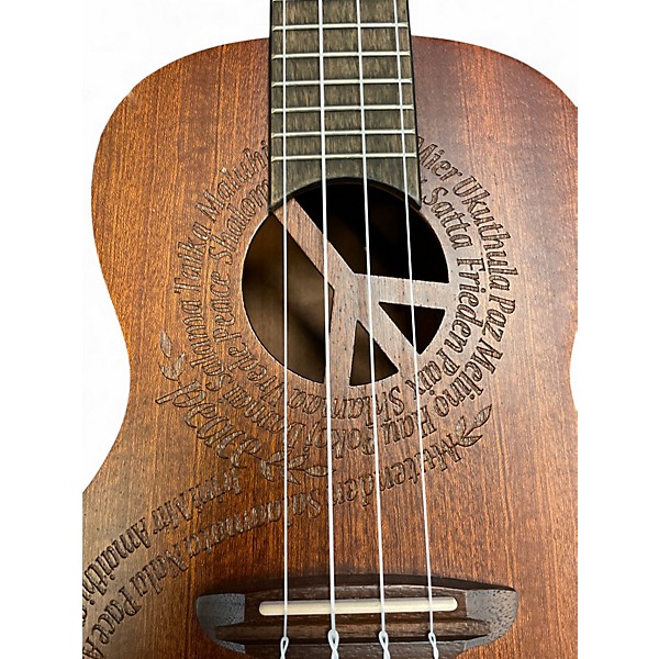 Used Luna Tribal uke Mahogany Ukulele