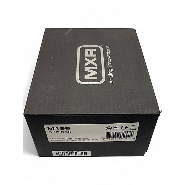Used MXR M196 A/B BOX