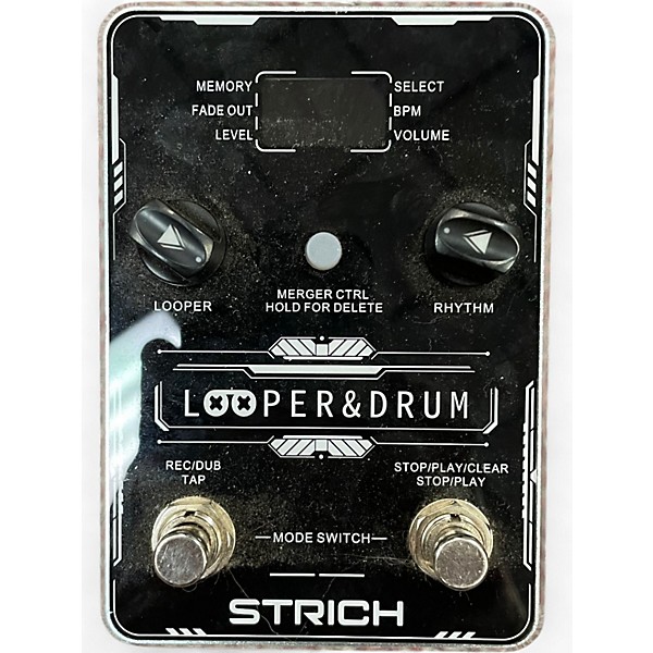 Used Strich Looper and Drums Pedal