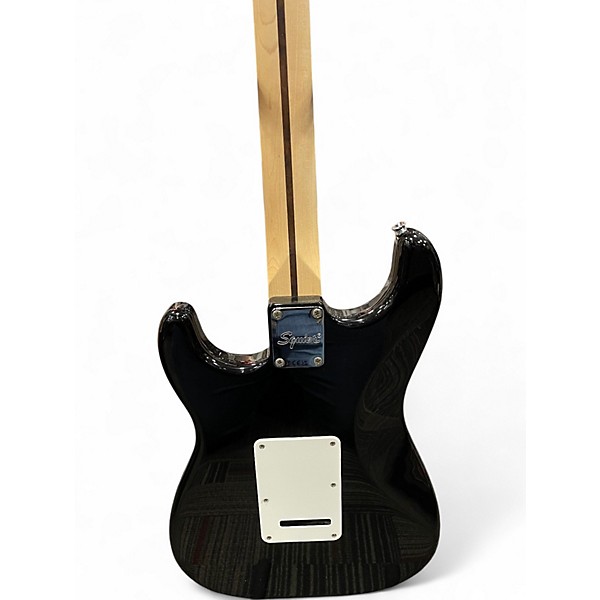 Used Squier Affinity Stratocaster Bundle Black Solid Body Electric Guitar