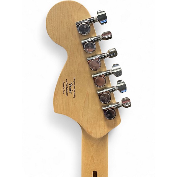 Used Squier Affinity Stratocaster Bundle Black Solid Body Electric Guitar