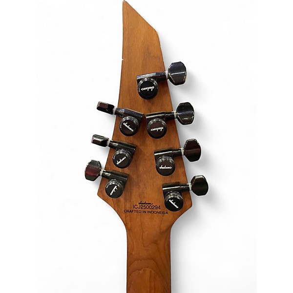 Used Jackson Pro Series Misha Mansoor Signature Juggernaut HT7FM CHLORINE BURST Solid Body Electric Guitar