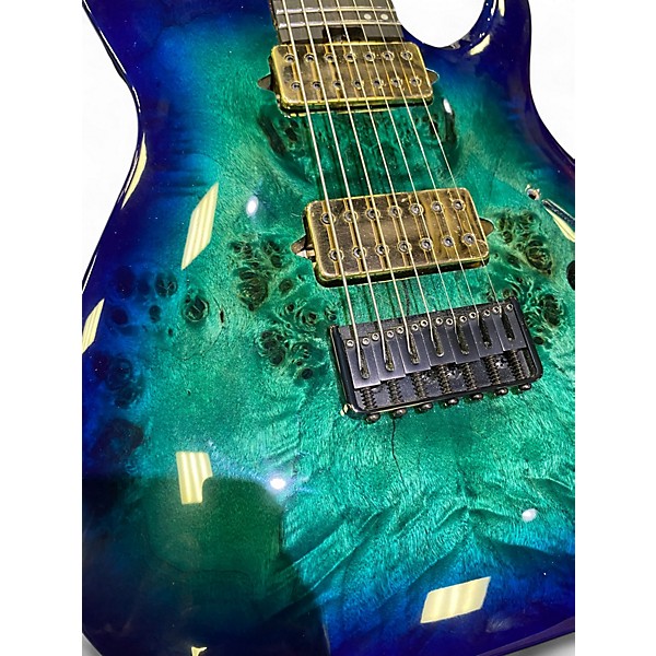 Used Jackson Pro Series Misha Mansoor Signature Juggernaut HT7FM CHLORINE BURST Solid Body Electric Guitar