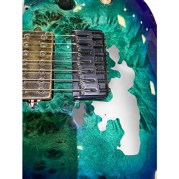 Used Jackson Pro Series Misha Mansoor Signature Juggernaut HT7FM CHLORINE BURST Solid Body Electric Guitar