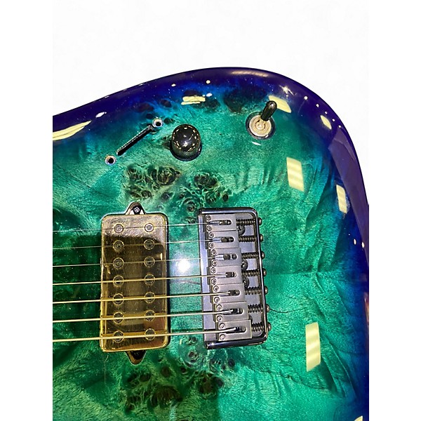 Used Jackson Pro Series Misha Mansoor Signature Juggernaut HT7FM CHLORINE BURST Solid Body Electric Guitar