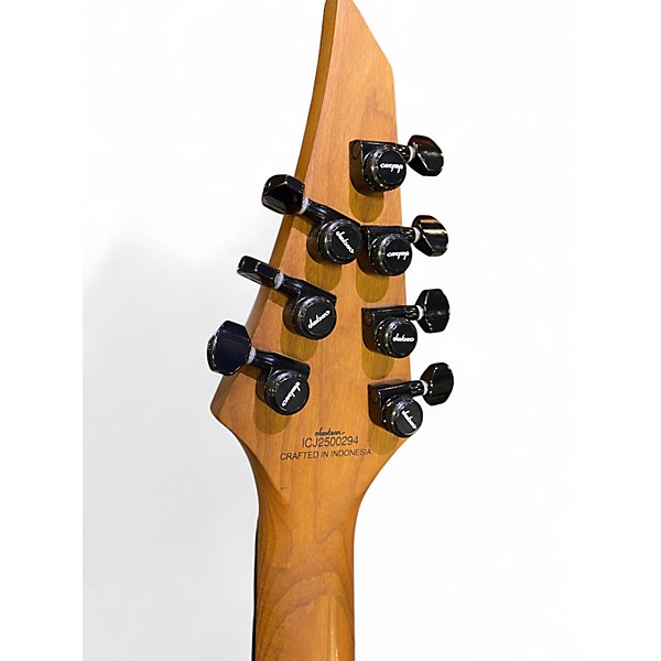 Used Jackson Pro Series Misha Mansoor Signature Juggernaut HT7FM CHLORINE BURST Solid Body Electric Guitar