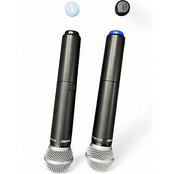 Used Shure blx88/Beta 58 Dual Wireless system Handheld Wireless System