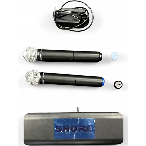 Used Shure blx88/Beta 58 Dual Wireless system Handheld Wireless System