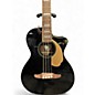 Used Fender Kingman 4-String Black Acoustic Bass Guitar