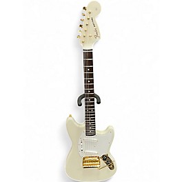 Used Fender MIJ Mustang Alpine White Solid Body Electric Guitar