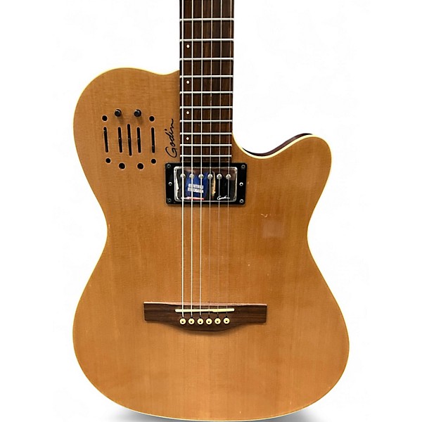 Used Godin A6 Ultra Natural Acoustic Electric Guitar