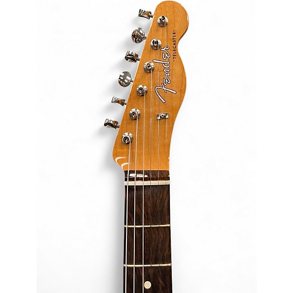 Used Fender Vintera II Telecaster Blue Solid Body Electric Guitar