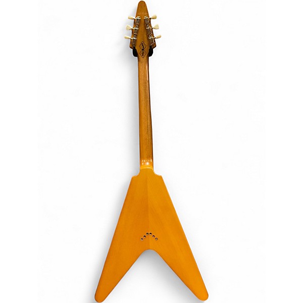 Used Epiphone 1958 Korina Flying V Natural Solid Body Electric Guitar