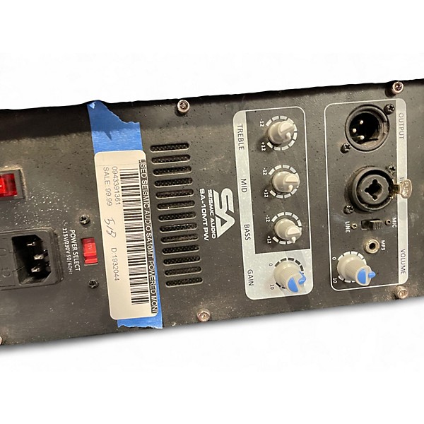 Used Seismic Audio SA10MT Powered Monitor