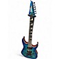 Used Ibanez GRGR221PA Trans Blue Solid Body Electric Guitar thumbnail