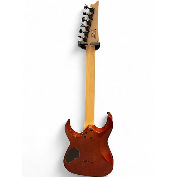 Used Ibanez GRGR221PA Trans Blue Solid Body Electric Guitar