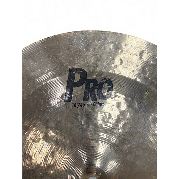 Used SABIAN 18in B8 Pro Chinese Cymbal
