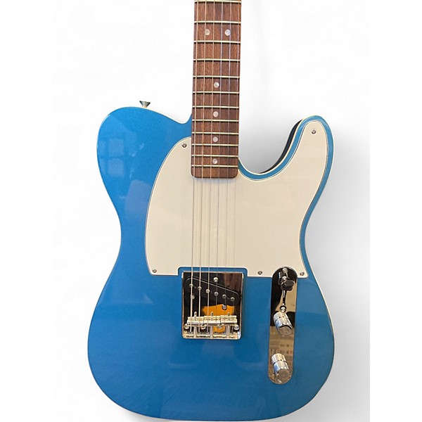 Used Squier Esquire CME Exclusive Lake Placid Blue Solid Body Electric Guitar