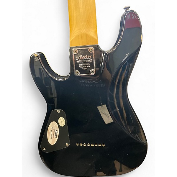 Used Schecter Guitar Research Omen 8 Black Solid Body Electric Guitar