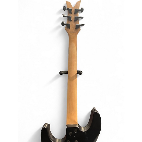 Used Dean Vendetta Satin Black Solid Body Electric Guitar