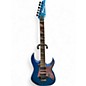 Used 1994 Ibanez RG450 DX Laser Blue Solid Body Electric Guitar thumbnail