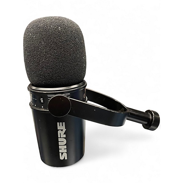 Used Shure MV7 USB Microphone