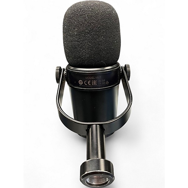 Used Shure MV7 USB Microphone