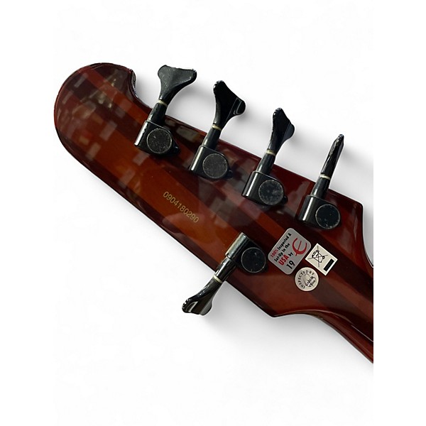 Used Epiphone Thunderbird Pro V 5 String 2 Tone Sunburst Electric Bass Guitar