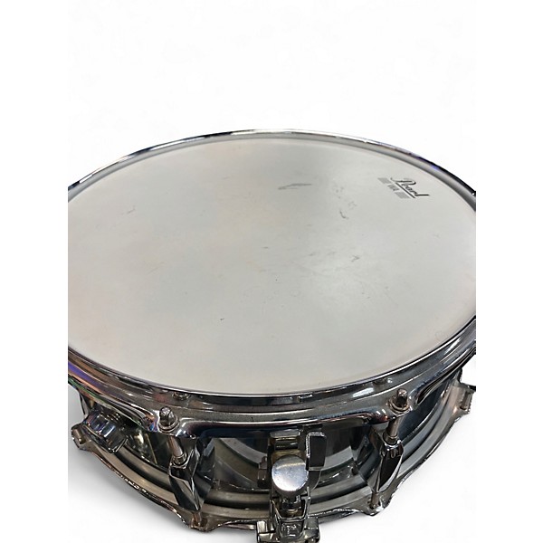Used Pearl 14in SS snare Metallic Gray Drum
