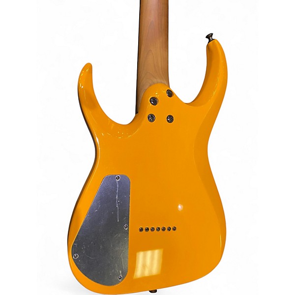 Used Jackson Pro Series Misha Mansoor Signature Juggernaut HT7 with Ebony Signal Yellow Solid Body Electric Guitar