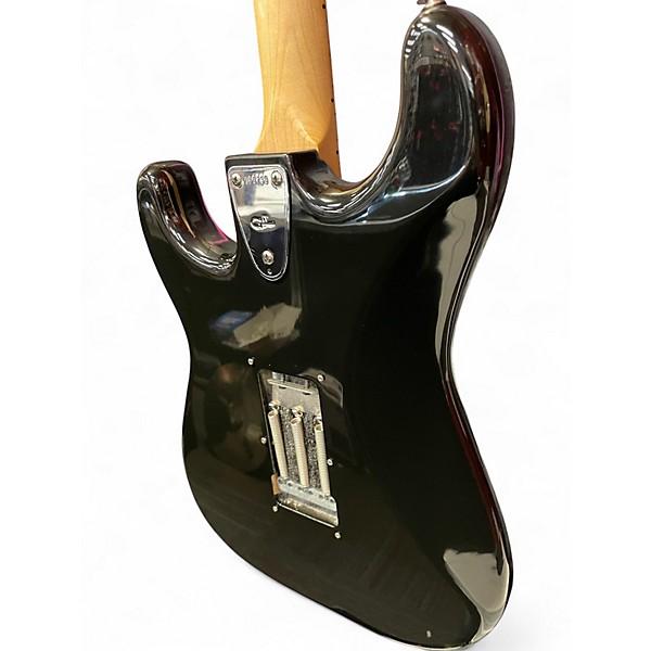 Used G&L George Fullerton Signature Strat Black Solid Body Electric Guitar