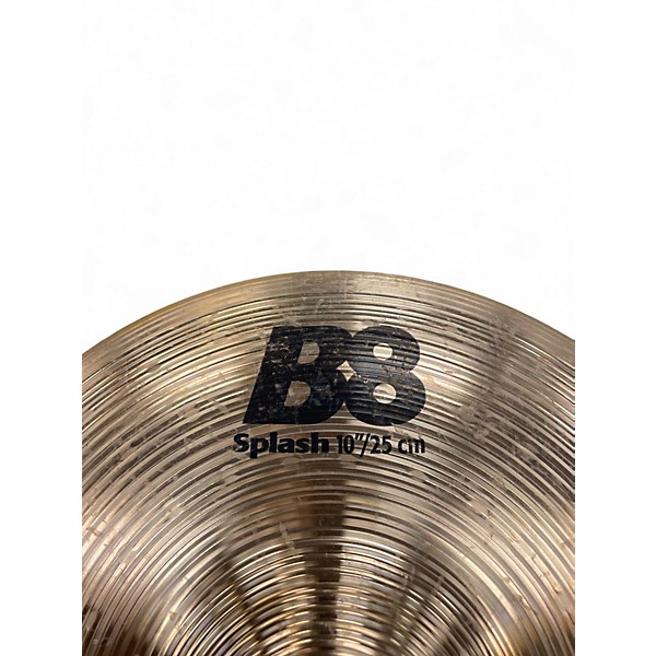 Used SABIAN 10in B8 Splash Cymbal