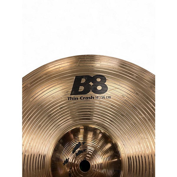 Used SABIAN 14in B8 Thin Crash Cymbal