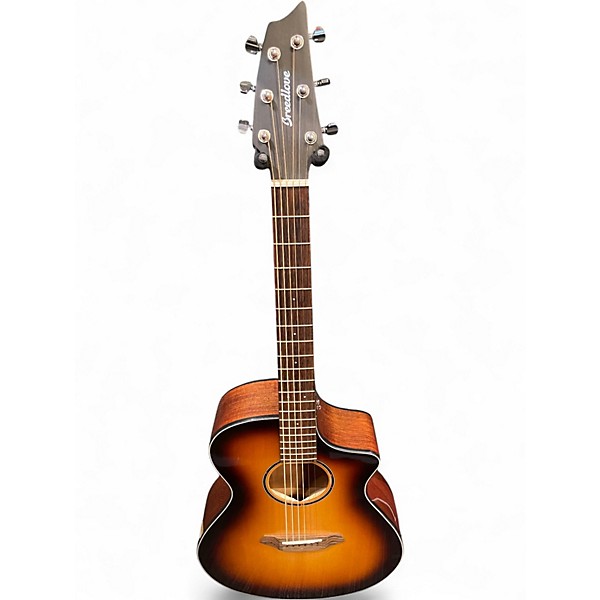 Used Breedlove DISCOVERY S CONCERT ED CE Tobacco Sunburst Acoustic Electric Guitar