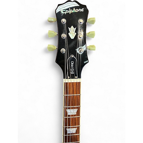 Used Epiphone SG Pro Red Solid Body Electric Guitar