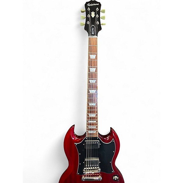 Used Epiphone SG Pro Red Solid Body Electric Guitar