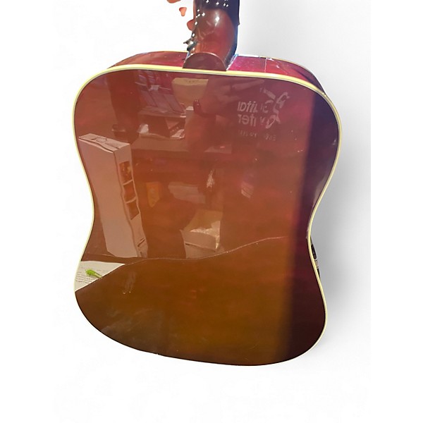 Used Gibson CUSTOM SHOP HUMMINGBIRD Wine Red Acoustic Guitar
