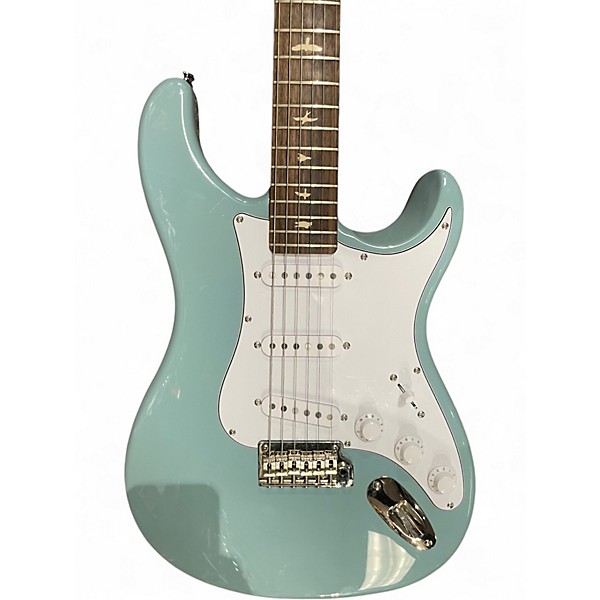 Used PRS SE Silver Sky Stone Blue Solid Body Electric Guitar