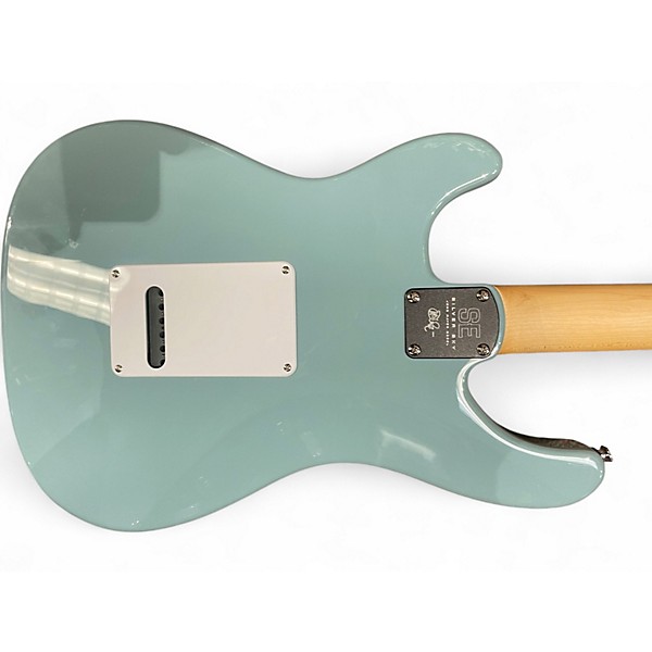 Used PRS SE Silver Sky Stone Blue Solid Body Electric Guitar