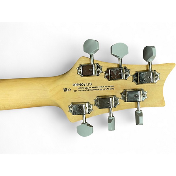 Used PRS SE Silver Sky Stone Blue Solid Body Electric Guitar