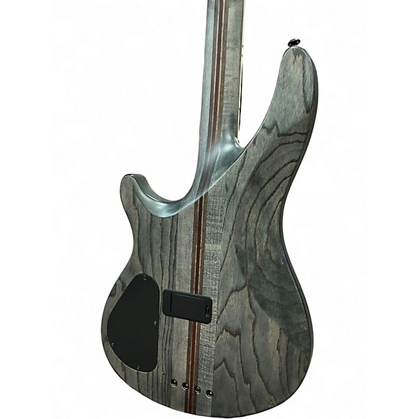 Used Schecter Guitar Research Diamond Series N427 Black Electric Bass Guitar