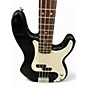 Used Squier Affinity Precision Bass Black Electric Bass Guitar