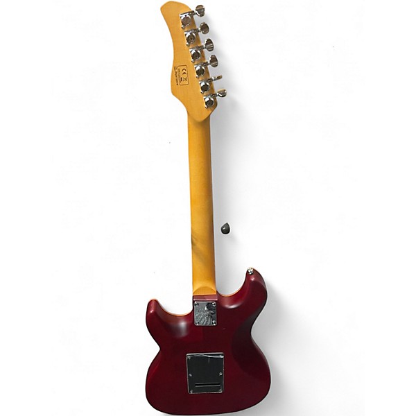 Used Sire Larry Carlton S7 Red and Black Solid Body Electric Guitar