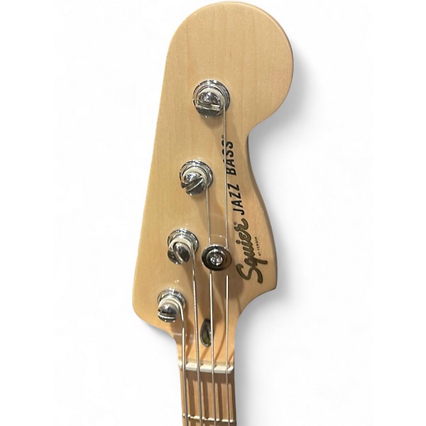 Used Squier Affinity Jazz Bass 2 Tone Sunburst Electric Bass Guitar