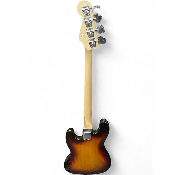 Used Squier Affinity Jazz Bass 2 Tone Sunburst Electric Bass Guitar