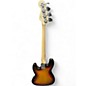 Used Squier Affinity Jazz Bass 2 Tone Sunburst Electric Bass Guitar