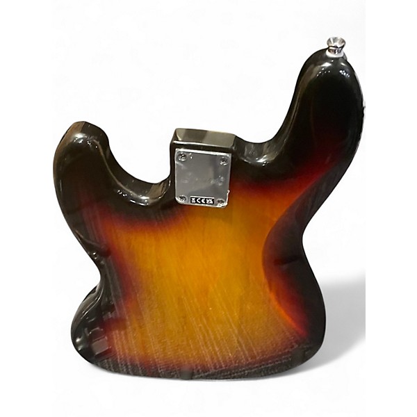 Used Squier Affinity Jazz Bass 2 Tone Sunburst Electric Bass Guitar