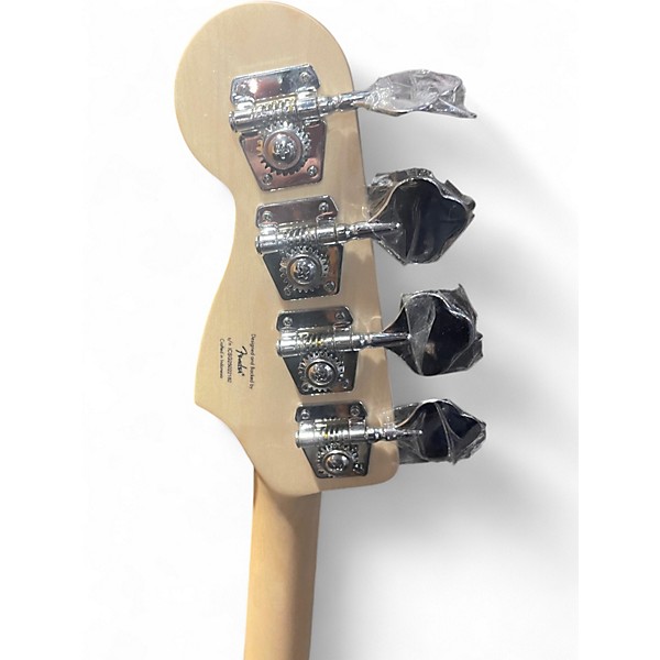 Used Squier Affinity Jazz Bass 2 Tone Sunburst Electric Bass Guitar